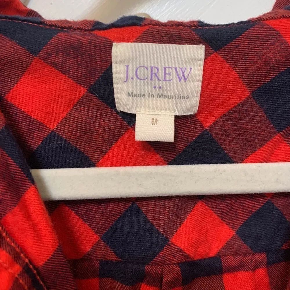 J.Crew Button Down Flannel - Picture 3 of 4